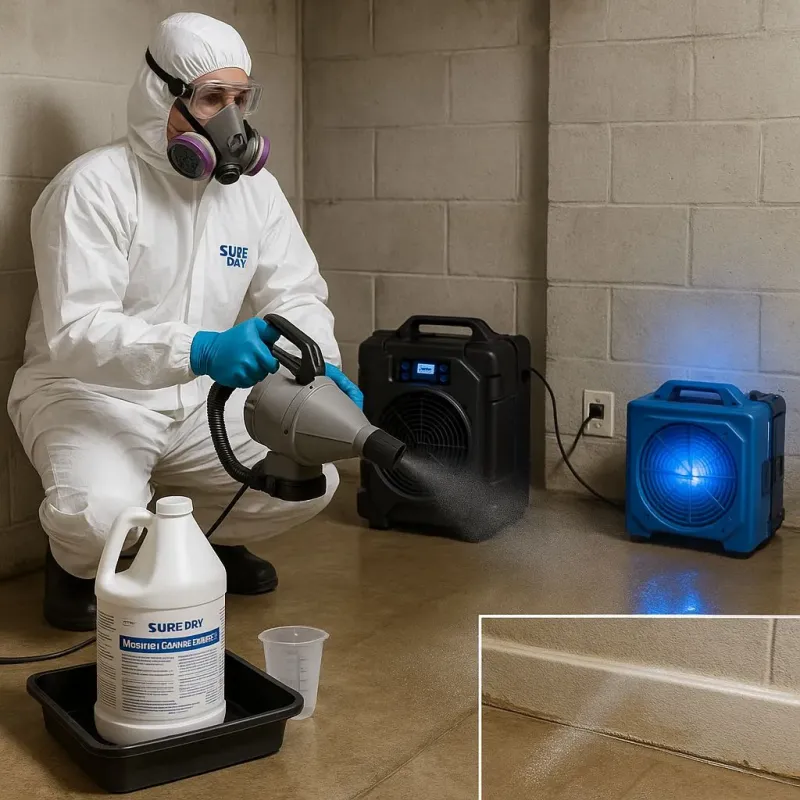Sanitization and Odor Removal process in North Sarasota, FL