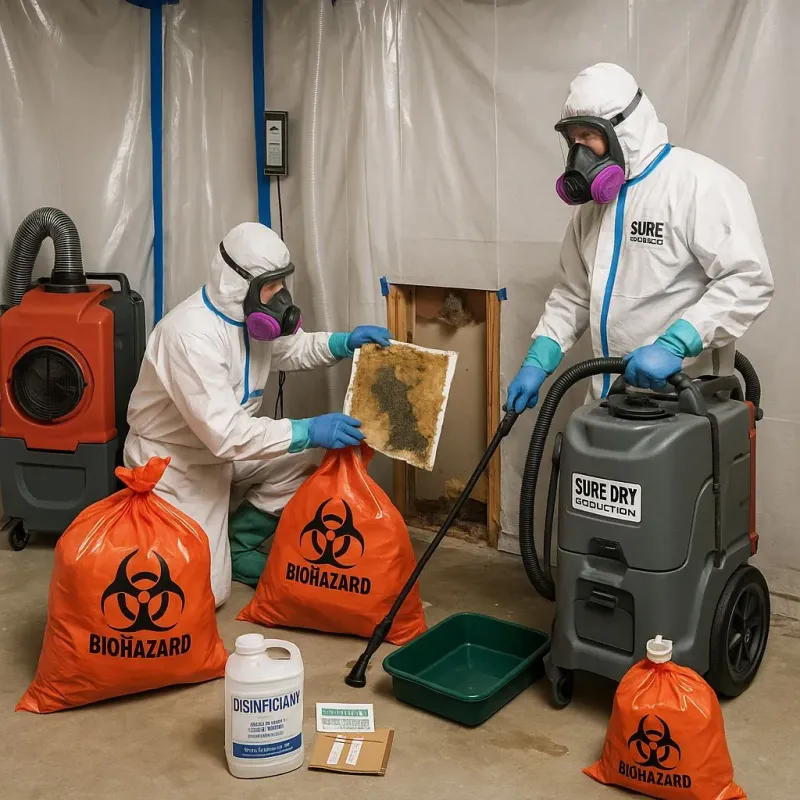 Contaminated Water Handling Protocols process in North Sarasota, FL