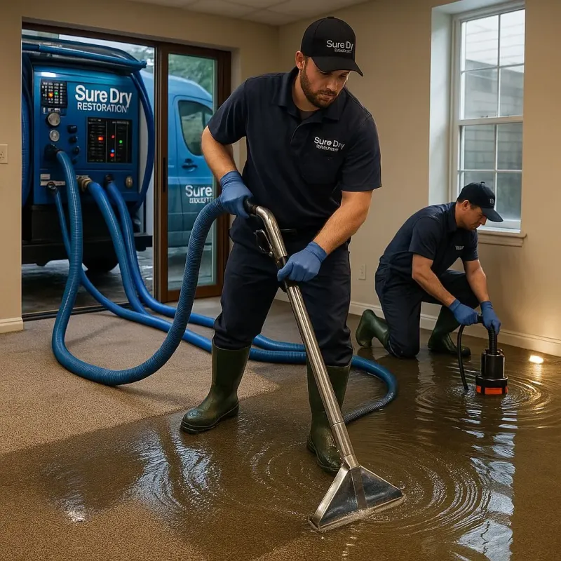Water Extraction and Removal process in North Sarasota, FL